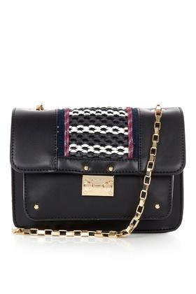 Topshop Boxy Bag With Chain Strap
