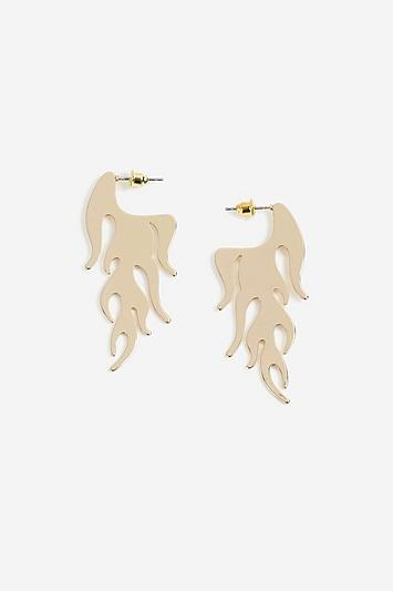 Topshop Flame Earrings