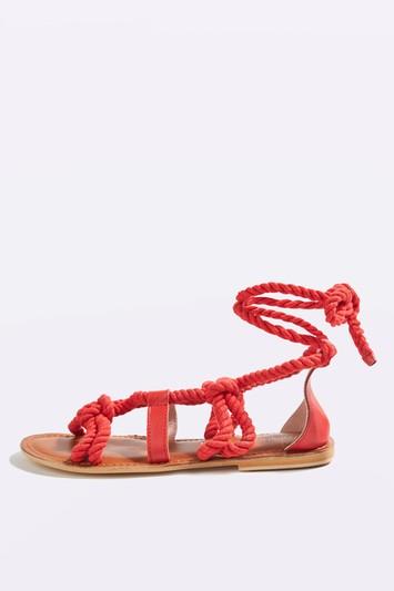 Topshop Hank Knot Sandals