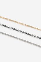 Topshop *chain Anklet Pack