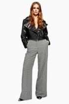 Topshop Houndstooth Trousers
