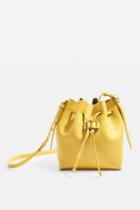 Topshop Ring Drawstring Bucket Bag