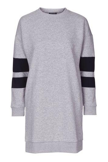 Topshop Sporty Sweatshirt Dress