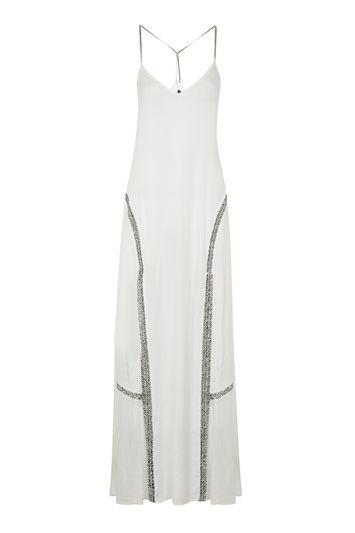 Topshop Split Detailed Maxi Sundress