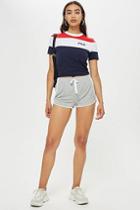 Topshop Supersoft Double Stripe Runner Shorts