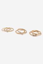 Topshop Twisted Ring Pack