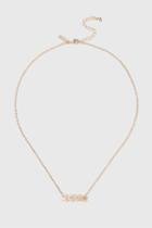 Topshop Love Necklace