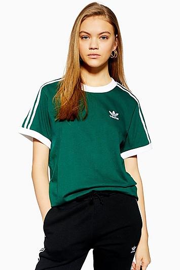 Three Stripe T-shirt By Adidas
