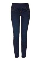 Topshop Matenity Dark Jamie Jeans