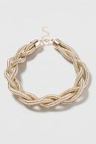 Topshop Rope Twist Collar Necklace