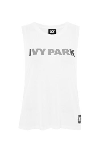 Topshop Silicon Logo Tank Top By Ivy Park