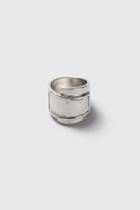 Topshop Silver Square Wrap Ring