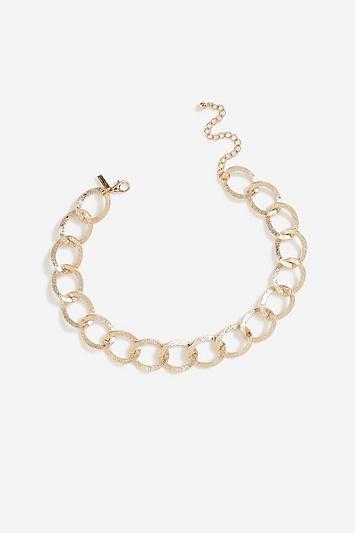 Topshop *textured Chain Choker