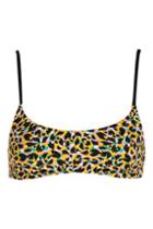 Topshop Leopard Print Bikini Crop
