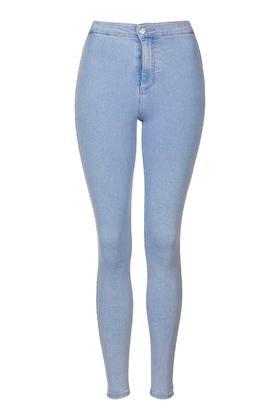 Topshop Tall Moto Bleach Joni Jeans