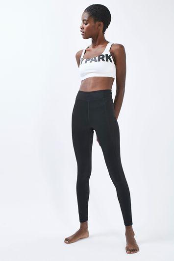 Topshop Logo Y High Rise Ankle Leggings By Ivy Park