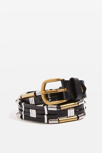 Topshop Multi Tube Leather Belt