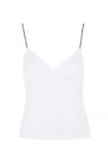 Topshop Leopard Strappy Pyjama Vest