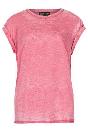 Topshop Burnout Tee