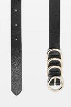 Topshop Skinny Circle Buckle Belt