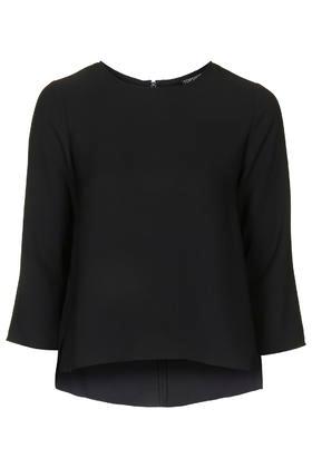 Topshop Petite Side Split Top