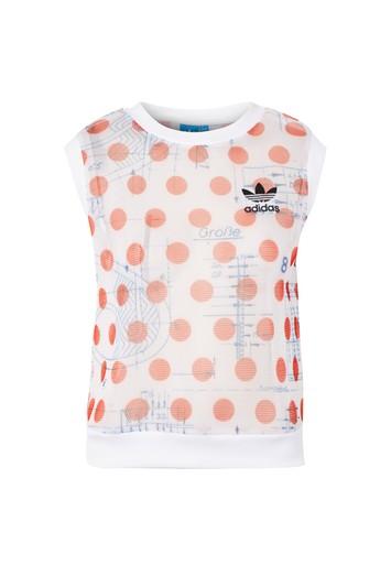 Topshop Osaka Spotted Tank Top By Adidas Originals