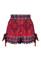 Topshop Hankerchief Shorts By Band Of Gypsies