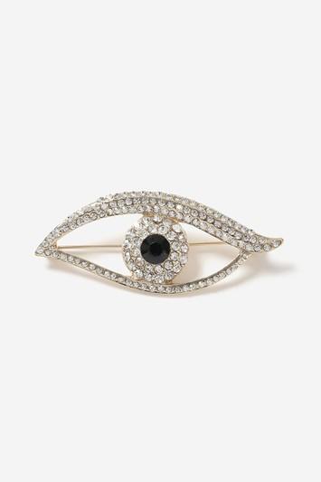 Topshop Eye Shaped Brooch