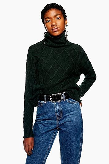 Topshop Knitted Jumper By Selected Femme