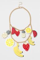 Topshop Mega Fruit Collar Necklace