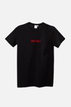 Topshop *'eye Roll' Slogan T-shirt By Skinnydip