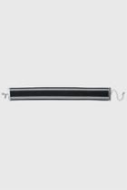 Topshop Monochrome Stretched Choker Necklace