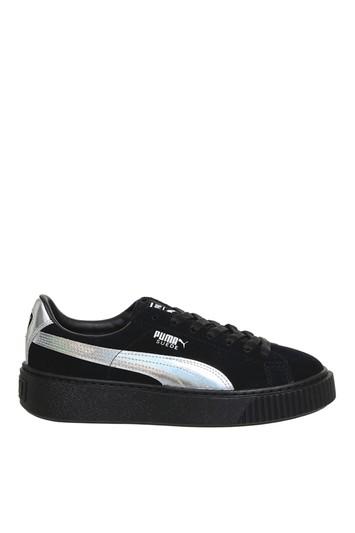 Topshop *suede Platform Trainers By Puma