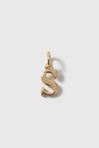 Topshop Freedom Id 's' Initial Charm