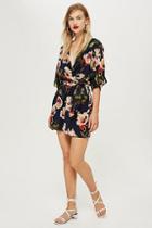 Topshop Floral Playsuit By Yas
