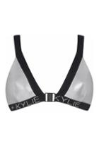Topshop Tape Detailed Bikini Top By Kendall + Kylie At Topshop