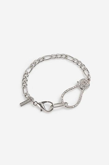 Topshop *crystal Pave Clasp Bracelet