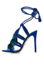 Topshop Rara Fringe Braided Sandals