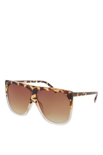 Topshop Wren Oversized Visors Sunglasses