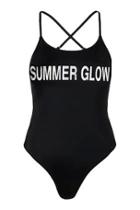 Topshop Summer Glow Swimsuit