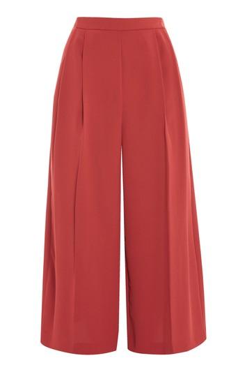 Topshop Tall Crop Wide Leg Trousers