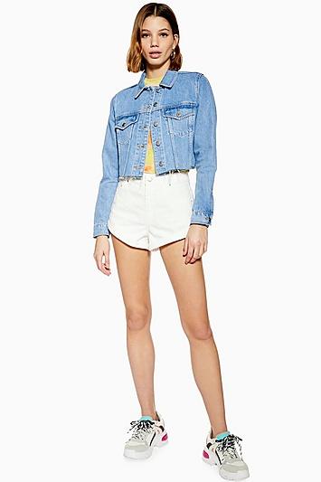 Topshop Roll Hem Kiri Shorts
