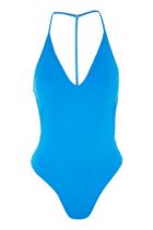 Topshop T-back Plunging Swimsuit