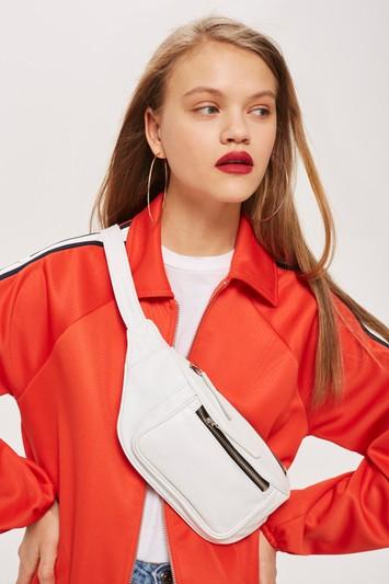 Topshop Leather Bum Bag
