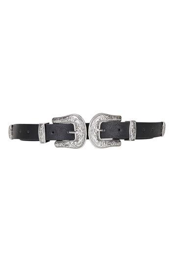 Topshop Double Buckle Western Belt