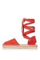 Topshop Kanga Ankle-tie Espadrille