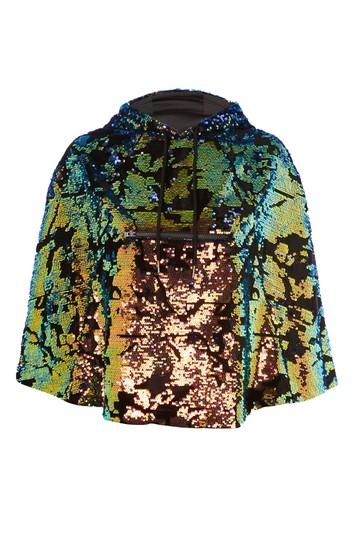 Topshop Sequin Poncho