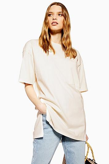 Topshop Boyfriend Pocket T-shirt