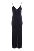 Topshop Slouch Fit Pleat Jumpsuit
