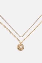 Skinny Dip *daisy Gold Necklace By Skinnydip